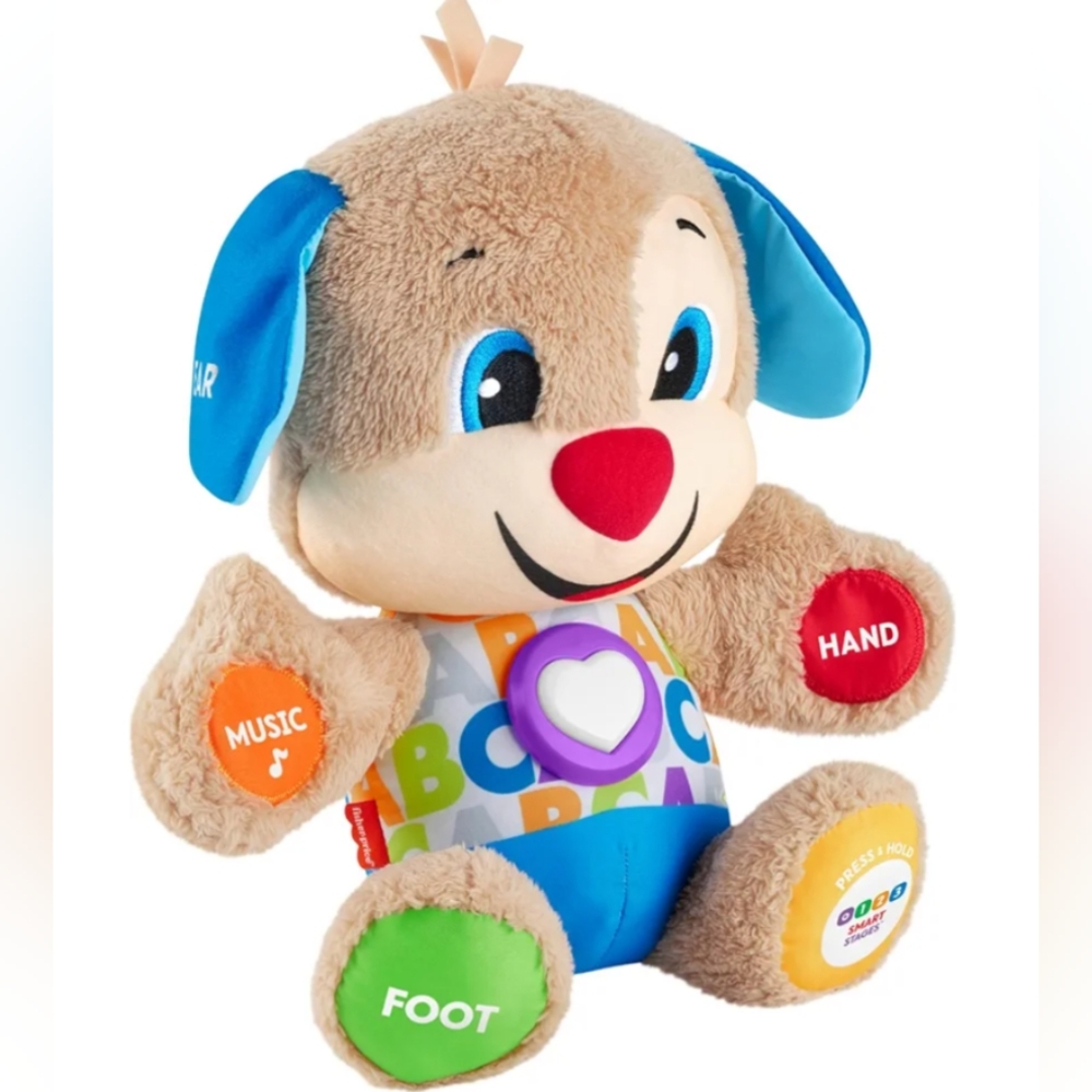 BRAND NEW- Fisher Price  Laugh And Learn Smart Stages Plush Puppy
